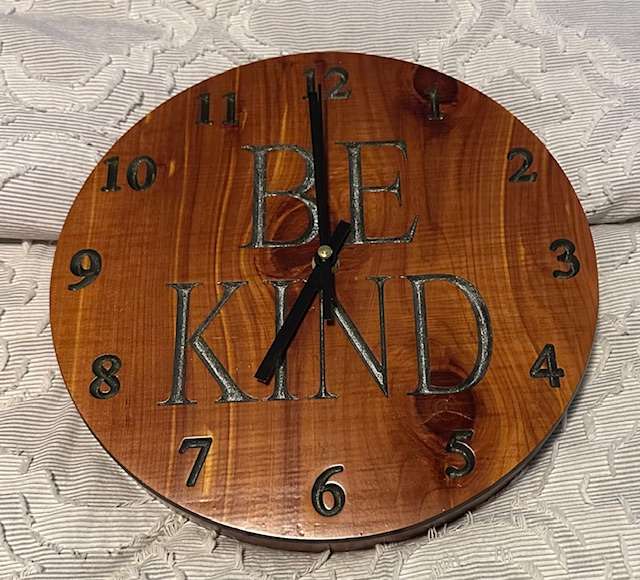 Be Kind CLock